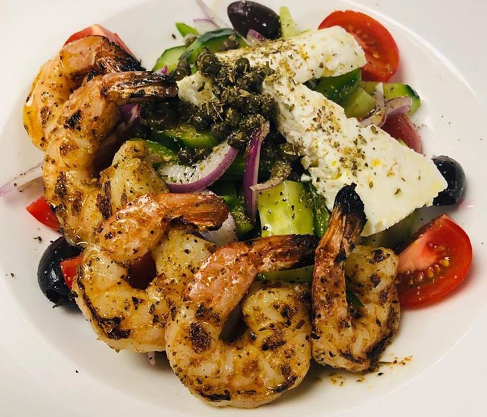 greek shrimp salad